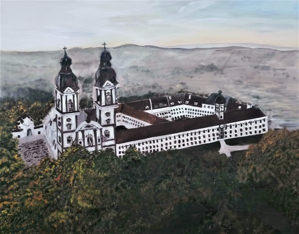 Acrylic on canvas, 100x80cm // Augustiner-Chorherrenstift St. Florian  (sold)